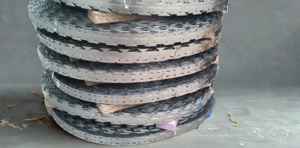 Ruban plat lame rasoir